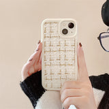Cifeeo-gifts Woven Pattern Phone Case