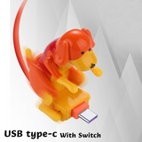 Cifeeo-gifts Moving Puppy Mobile Phone Data Cable