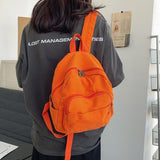 Cifeeo-back to school gifts Japanese Girl Small Backpack Women Vintage Canvas School Backpack Bag for Teens Female Original Niche Ruckpack Ins School Bags
