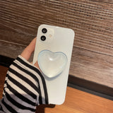 Cifeeo-gifts Heart Shaped Crystal Phone Holder