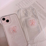 Cifeeo-gifts Clear Crystal Bow Phone Case