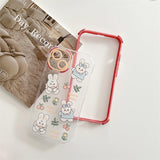 Cifeeo-gifts Cute Cartoon Bunny With Bow Phone Case