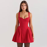 Cifeeo-work holiday party outfit Women's Clothing 2025 Spring and Summer Fashion Sexy Hot Girl Slimming Sling Dress Women