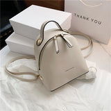 Cifeeo-back to school gifts Small Schoolbag Women's Backpack 2020 Luxury Brand Designed Solid Female Rucksack Back Shoulder Bag Mochila Bags Wholesale