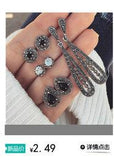 CIFEEO-jewelry Retro National Style Personality Kua Ring Opal Combination Suit Joint Ring Wholesale