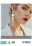 CIFEEO-Short Necklace Foreign Trade European And American Necklace Women's Glass Inlay Double Neck Chain AliExpress Jewelry