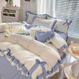 Cifeeo-spring comforter sets Kawaii Princess Korean Bedding Set