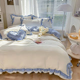 Cifeeo-spring comforter sets Kawaii Princess Korean Bedding Set