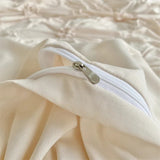 Cifeeo-spring comforter sets Ruffle Flower Duvet Cover Set