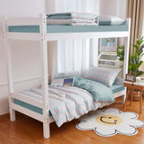 Cifeeo-spring comforter sets Pastel Blue Plaid Dorm Bedding Set