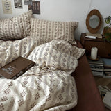 Cifeeo-spring comforter sets Old Fashioned Rustic Boho Bedding Set