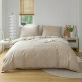 Cifeeo-spring comforter sets Simple Soft Cotton Duvet Cover & Sham Set