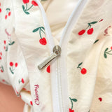 Cifeeo-spring comforter sets Stitched Edge Red Cherries Bedding Set