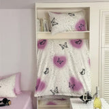 Cifeeo-spring comforter sets Vintage Butterflies Y2K Aesthetic Bedding Set