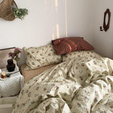 Cifeeo-spring comforter sets Old Fashioned Floral Bedding Set