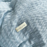 Cifeeo-spring comforter sets Waffle Striped Duvet Cover Bedding Set