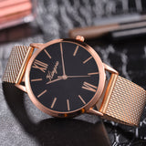 CIFEEO-Simple Ladies Mesh Strap Watch