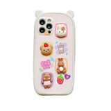 CIFEEO-Dimensional Bear Phone Case