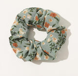 CIFEEO-Vintage Floral Large Intestine Circle Hair Tie