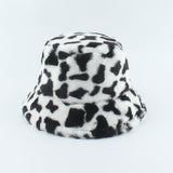 CIFEEO-Short brim imitation mink velvet fisherman hat