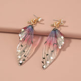 CIFEEO-Resin Butterfly Wing Earrings