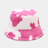 CIFEEO-Short brim imitation mink velvet fisherman hat