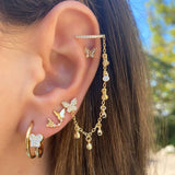 CIFEEO-Mini Fashion Star Moon Butterfly Studs Earrings