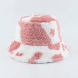 CIFEEO-Short brim imitation mink velvet fisherman hat