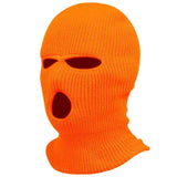 Cifeeo-Winter Warm Head Cover, 3-hole Knitting Ski Mask Cold Proof Full Face Mask