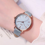 CIFEEO-Gypsophila Student Simple Belt Waterproof Watch