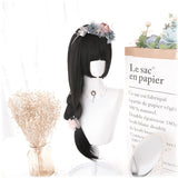 CIFEEO-Manzhen Daily Black Long Straight Wig