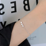 CIFEEO-Silver Heartstrings Bracelet