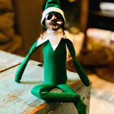 Cifeeo 🔥Limited Time Sale🔥Snoop On A Stoop Christmas Elf Doll🔥