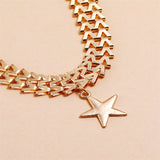 CIFEEO-Five-Pointed Star Pendant Necklace