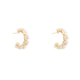 CIFEEO-Flower White Earrings