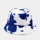 CIFEEO-Short brim imitation mink velvet fisherman hat