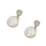 CIFEEO-Marble Geometric Earrings