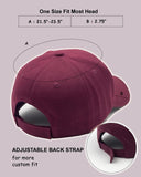 Cifeeo-Utmost Structured Baseball Cap with Adjustable Closure - Performance Hat for Outdoor Activities and Custom Embroidery