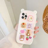 CIFEEO-Dimensional Bear Phone Case