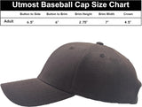 Cifeeo-Utmost Structured Baseball Cap with Adjustable Closure - Performance Hat for Outdoor Activities and Custom Embroidery