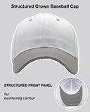 Cifeeo-Utmost Structured Baseball Cap with Adjustable Closure - Performance Hat for Outdoor Activities and Custom Embroidery