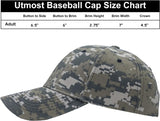 Cifeeo-Utmost Structured Baseball Cap with Adjustable Closure - Performance Hat for Outdoor Activities and Custom Embroidery