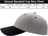 Cifeeo-Utmost Structured Baseball Cap with Adjustable Closure - Performance Hat for Outdoor Activities and Custom Embroidery