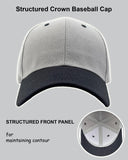 Cifeeo-Utmost Structured Baseball Cap with Adjustable Closure - Performance Hat for Outdoor Activities and Custom Embroidery