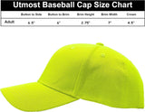 Cifeeo-Utmost Structured Baseball Cap with Adjustable Closure - Performance Hat for Outdoor Activities and Custom Embroidery