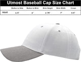 Cifeeo-Utmost Structured Baseball Cap with Adjustable Closure - Performance Hat for Outdoor Activities and Custom Embroidery