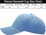 Cifeeo-Utmost Structured Baseball Cap with Adjustable Closure - Performance Hat for Outdoor Activities and Custom Embroidery