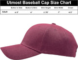 Cifeeo-Utmost Structured Baseball Cap with Adjustable Closure - Performance Hat for Outdoor Activities and Custom Embroidery