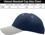 Cifeeo-Utmost Structured Baseball Cap with Adjustable Closure - Performance Hat for Outdoor Activities and Custom Embroidery