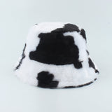 CIFEEO-Short brim imitation mink velvet fisherman hat